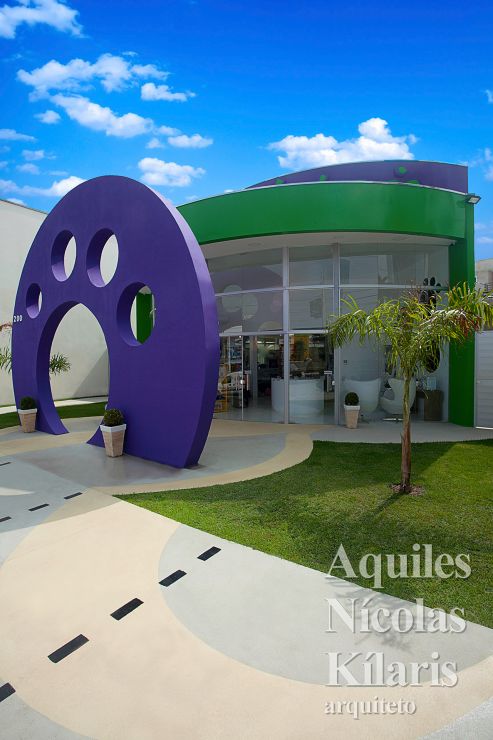 Arquiteto - Aquiles NÃcolas KÃlaris - Projetos Corporativos - ClÃnica Veterinária