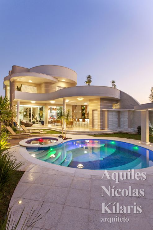 Arquiteto - Aquiles NÃcolas KÃlaris - Projetos Residenciais - Casa Tripoli