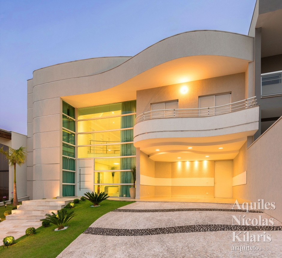 Arquiteto - Aquiles NÃ­colas KÃ­laris - Projetos Residenciais - Casa Novo Mundo