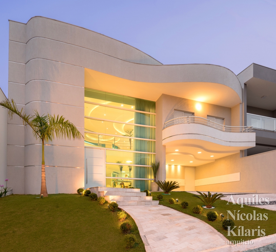 Arquiteto - Aquiles NÃ­colas KÃ­laris - Projetos Residenciais - Casa Novo Mundo