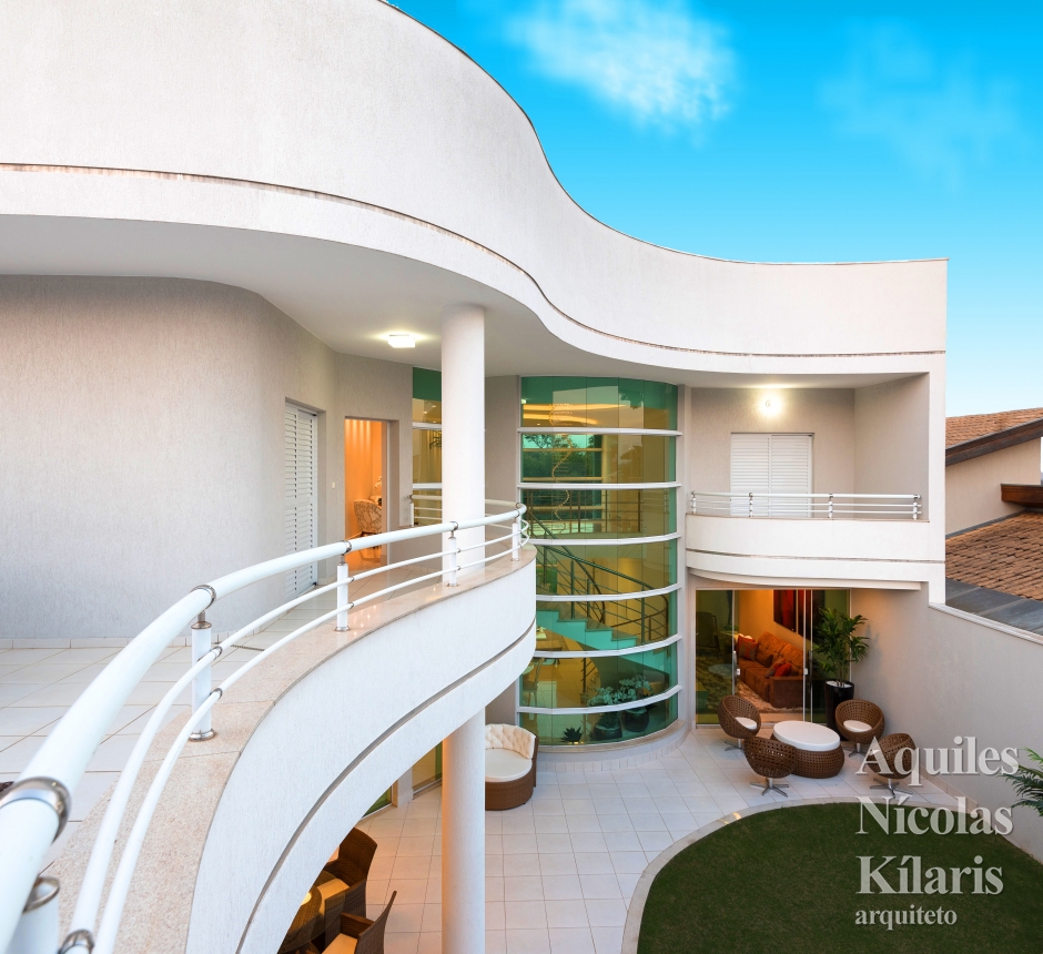 Arquiteto - Aquiles NÃ­colas KÃ­laris - Projetos Residenciais - Casa Novo Mundo