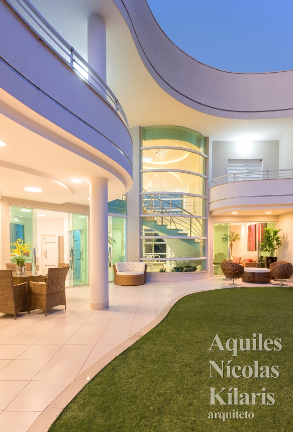 Arquiteto - Aquiles NÃ­colas KÃ­laris - Projetos Residenciais - Casa Novo Mundo