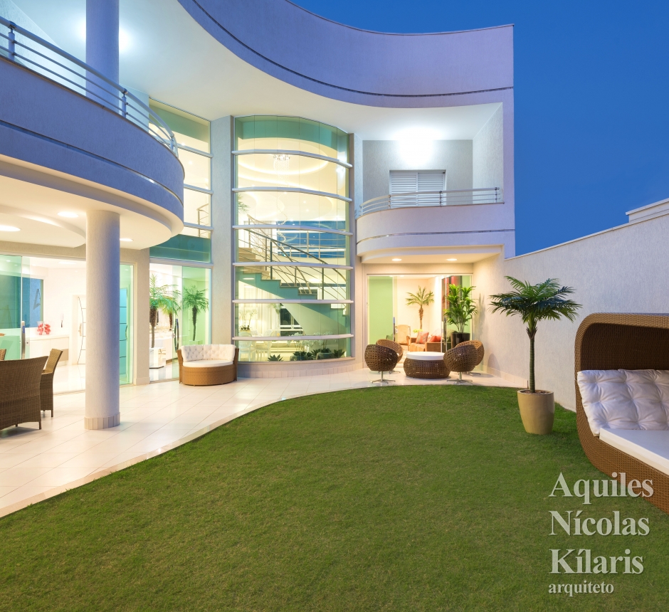 Arquiteto - Aquiles NÃ­colas KÃ­laris - Projetos Residenciais - Casa Novo Mundo