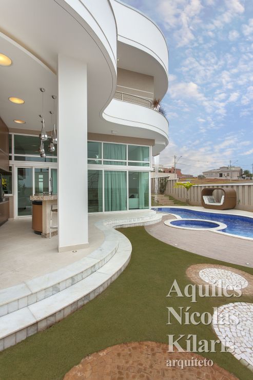 Arquiteto - Aquiles NÃ­colas KÃ­laris - Residential Projects - Alphaville Piracicaba House