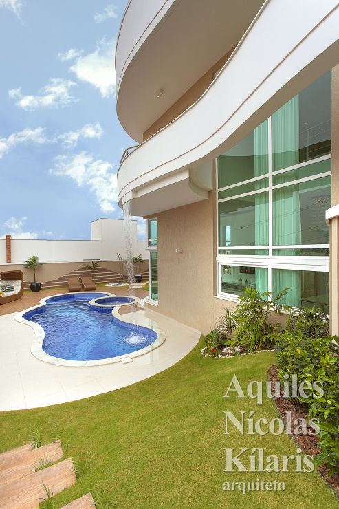 Arquiteto - Aquiles NÃ­colas KÃ­laris - Residential Projects - Alphaville Piracicaba House