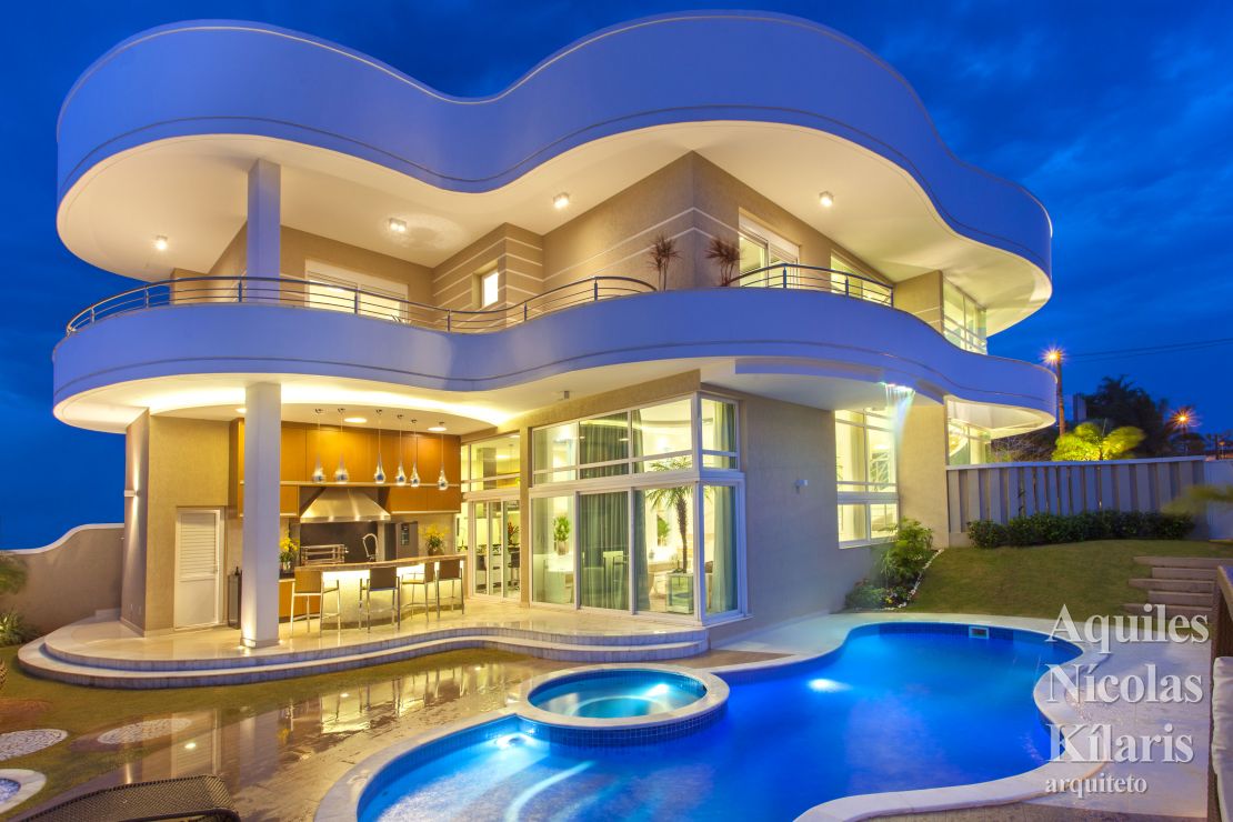 Arquiteto - Aquiles NÃ­colas KÃ­laris - Residential Projects - Alphaville Piracicaba House