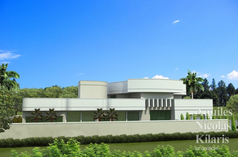 Arquiteto - Aquiles NÃ­colas KÃ­laris - Projetos Residenciais - Projeto Serra II - ES