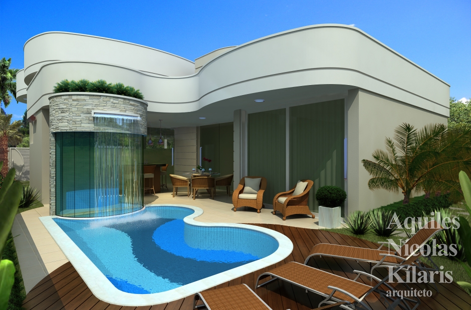 Arquiteto - Aquiles NÃ­colas KÃ­laris - Projetos Residenciais - Projeto Serra II - ES