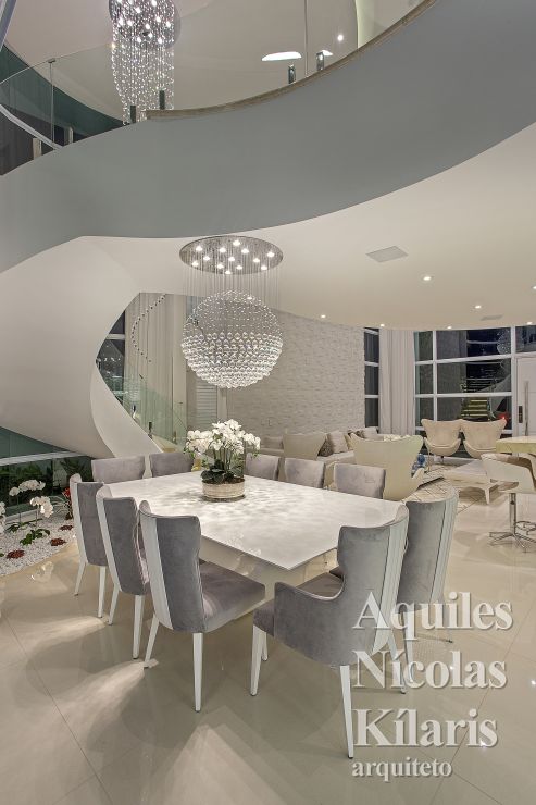 Arquiteto - Aquiles NÃ­colas KÃ­laris - Projetos Residenciais - Casa Flor de Liz