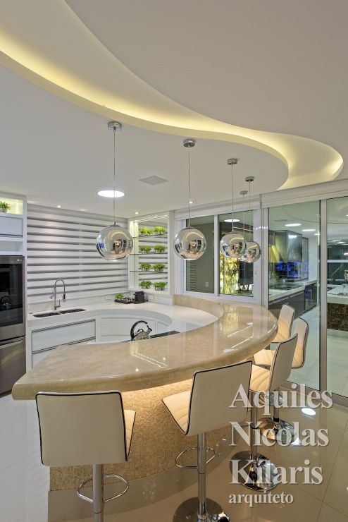 Arquiteto - Aquiles NÃ­colas KÃ­laris - Projetos Residenciais - Casa Flor de Liz