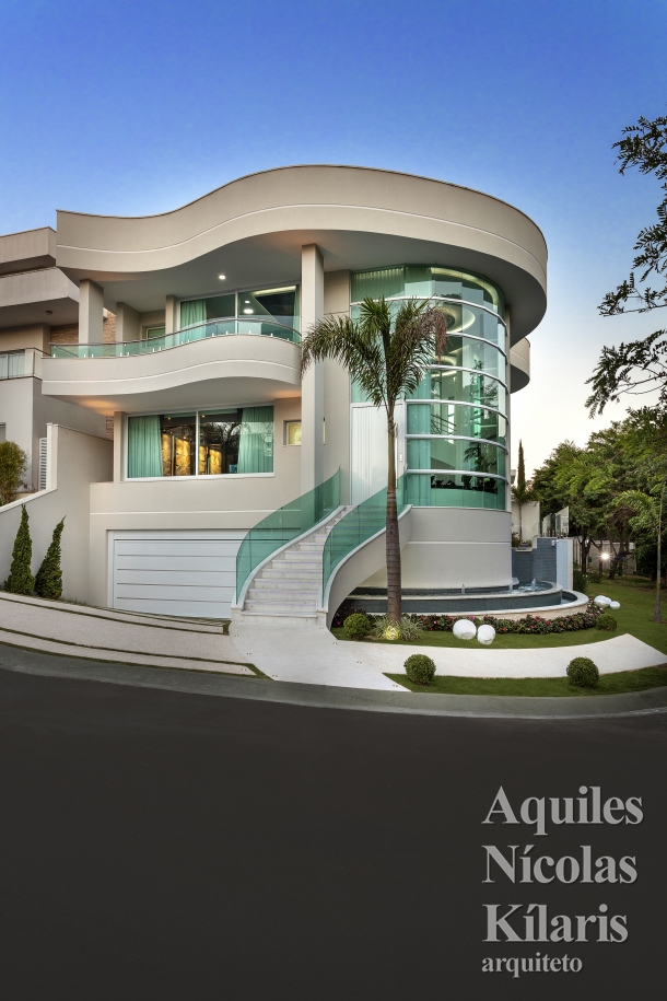 Arquiteto - Aquiles NÃ­colas KÃ­laris - Projetos Residenciais - Casa do Lago