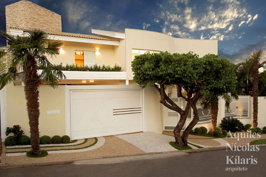 Arquiteto - Aquiles Nícolas Kílaris - Projetos Residenciais - Casa Santa Monica