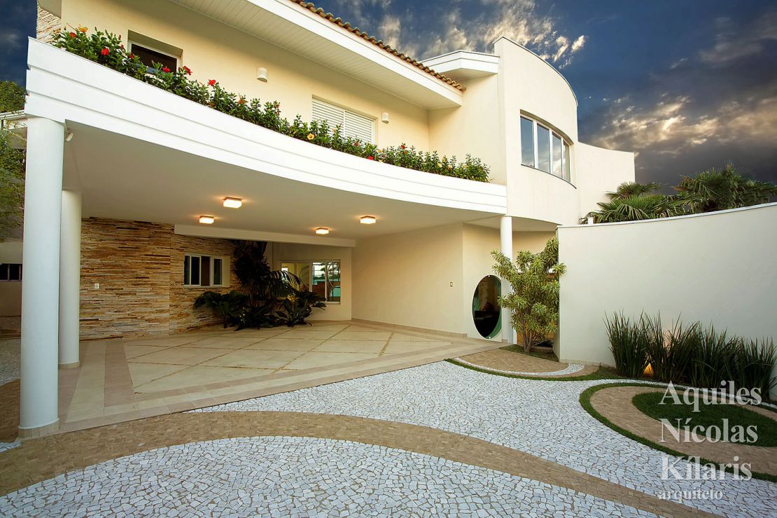 Arquiteto - Aquiles Nícolas Kílaris - Projetos Residenciais - Casa Santa Monica