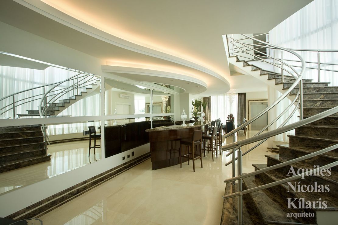 Arquiteto - Aquiles NÃ­colas KÃ­laris - Projetos Residenciais - Casa Swiss Park