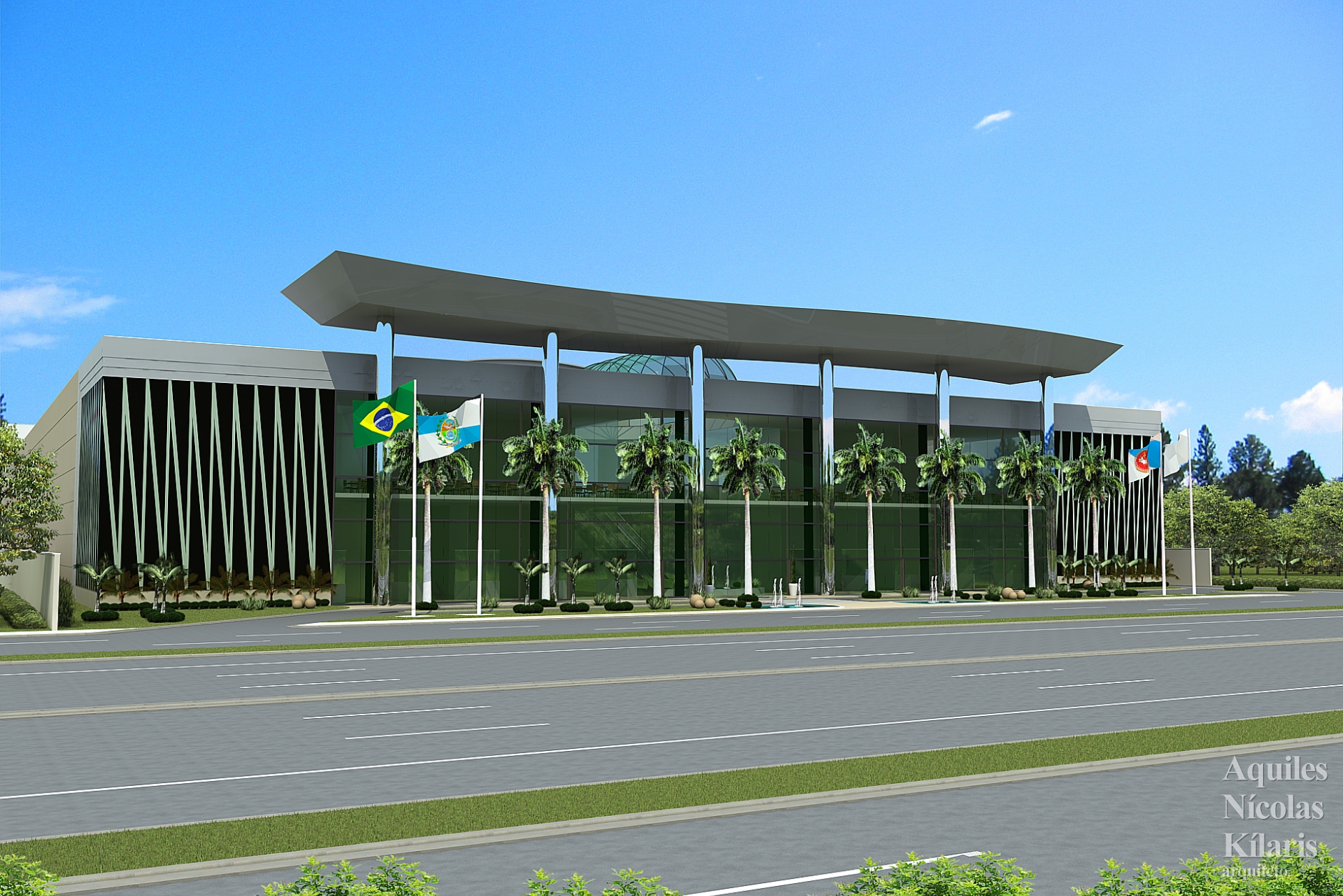 Arquiteto - Aquiles Nícolas Kílaris - Corporate Projects - Duque de Caxias Shopping