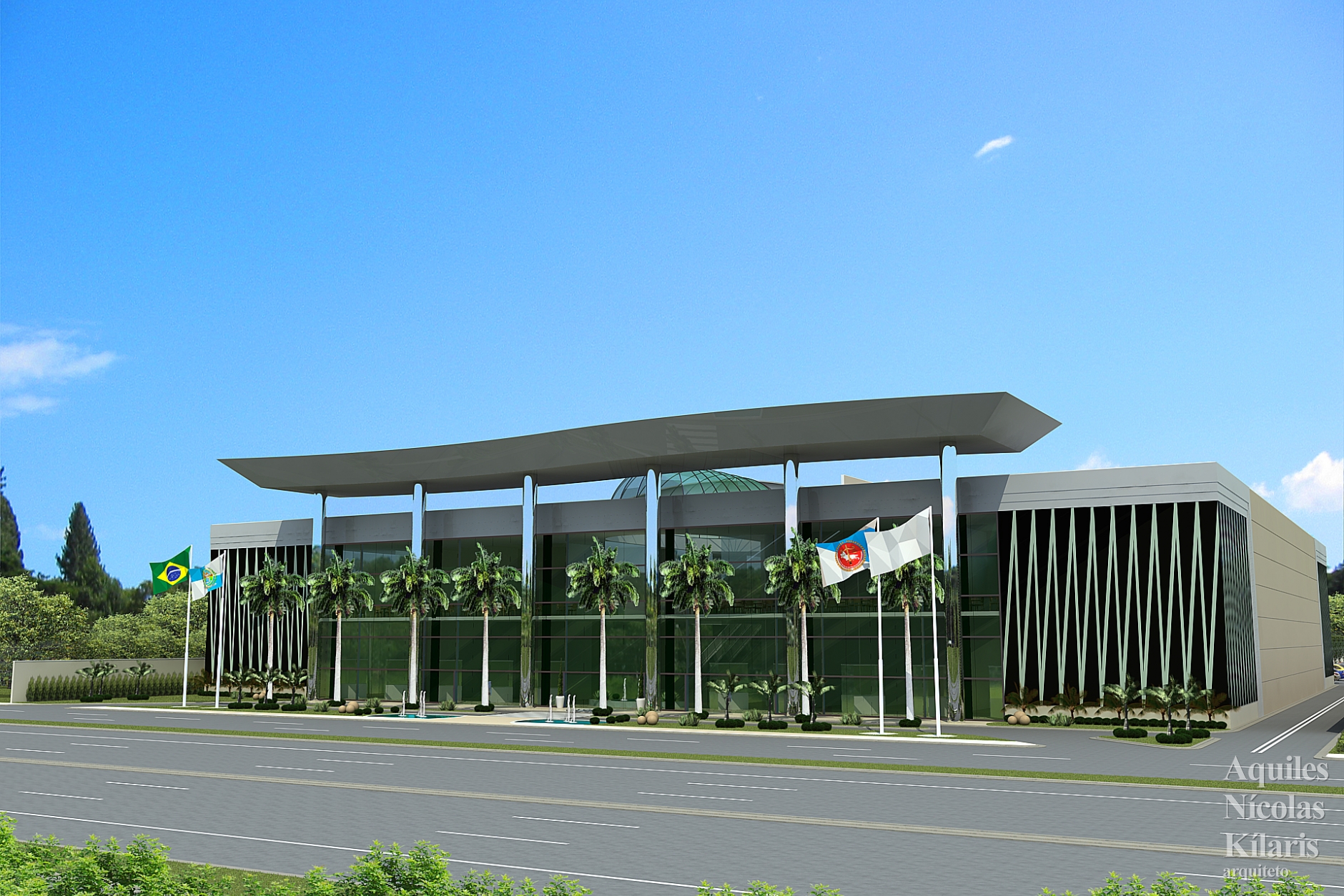 Arquiteto - Aquiles Nícolas Kílaris - Corporate Projects - Duque de Caxias Shopping