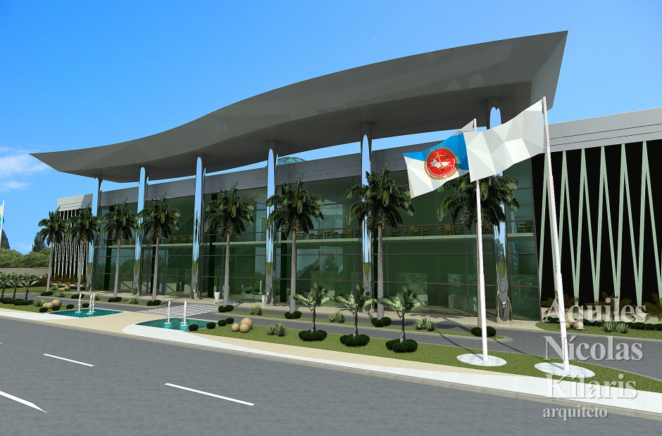 Arquiteto - Aquiles NÃ­colas KÃ­laris - Projetos Corporativos - Projeto Shopping Duque de Caxias