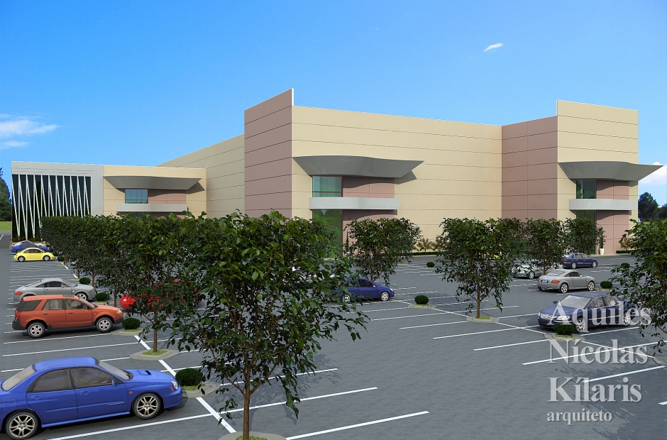 Arquiteto - Aquiles NÃ­colas KÃ­laris - Projetos Corporativos - Projeto Shopping Duque de Caxias