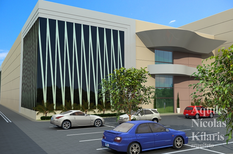 Arquiteto - Aquiles NÃ­colas KÃ­laris - Projetos Corporativos - Projeto Shopping Duque de Caxias