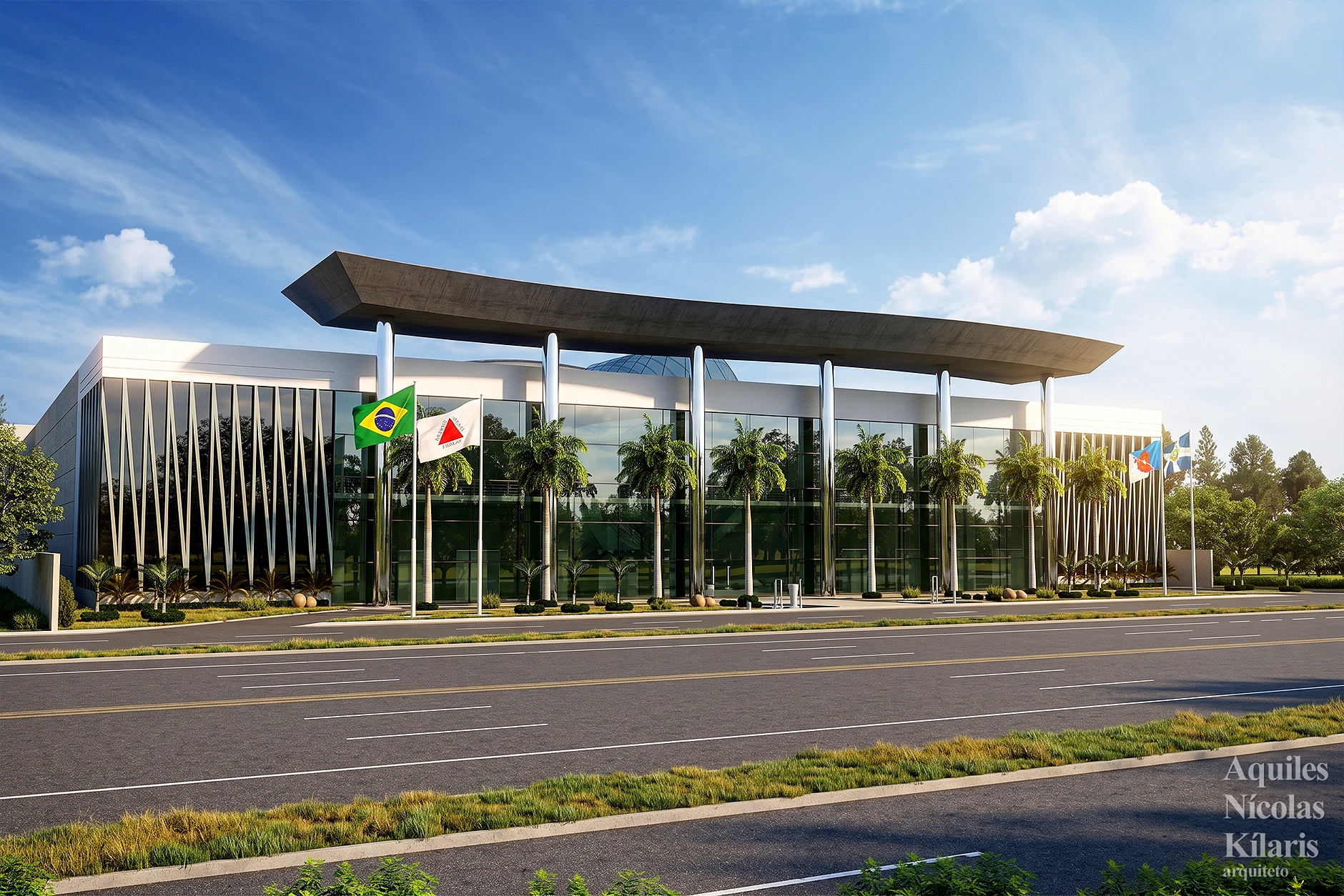 Arquiteto - Aquiles NÃ­colas KÃ­laris - Corporate Projects - Duque de Caxias Shopping