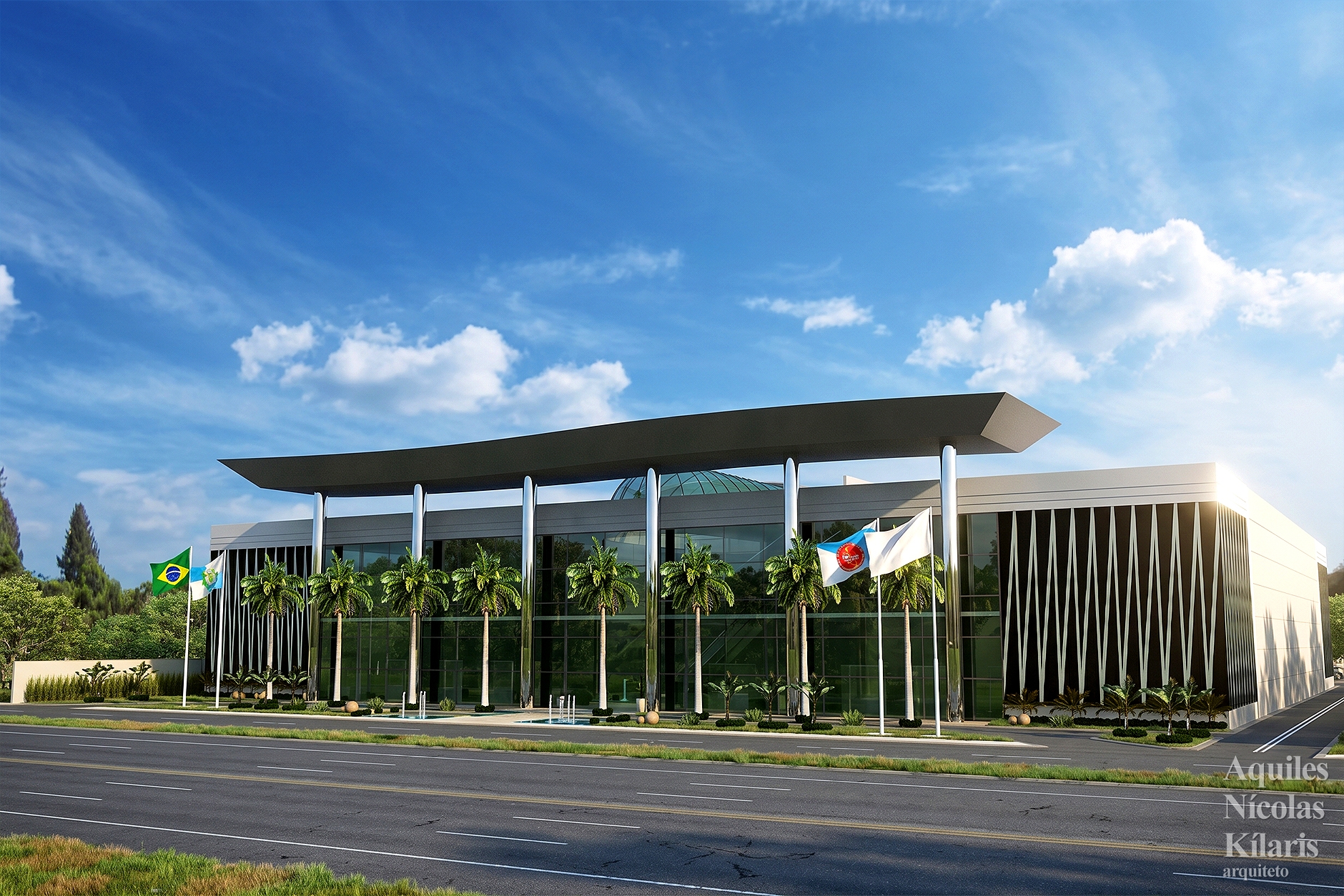 Arquiteto - Aquiles NÃ­colas KÃ­laris - Corporate Projects - Duque de Caxias Shopping