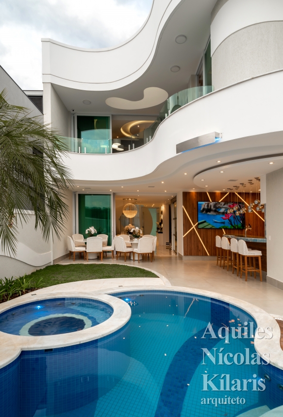 Arquiteto - Aquiles NÃ­colas KÃ­laris - Residential Projects - Brisas da Mata House