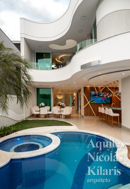 Arquiteto - Aquiles NÃ­colas KÃ­laris - Residential Projects - Brisas da Mata House