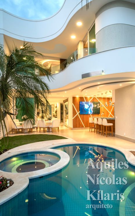 Arquiteto - Aquiles NÃ­colas KÃ­laris - Residential Projects - Brisas da Mata House