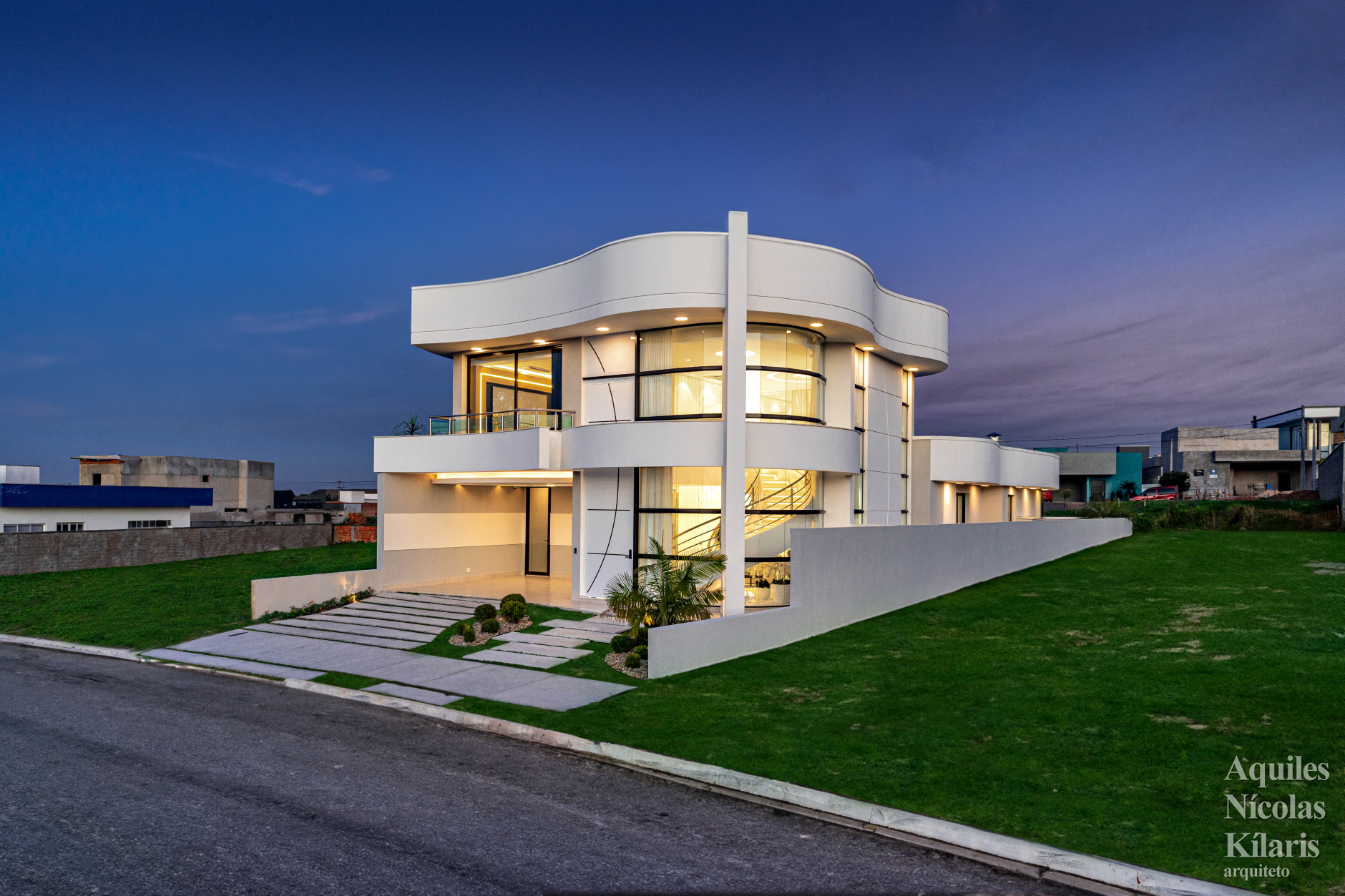 Arquiteto - Aquiles Nícolas Kílaris - Projetos Residenciais - Casa Araras