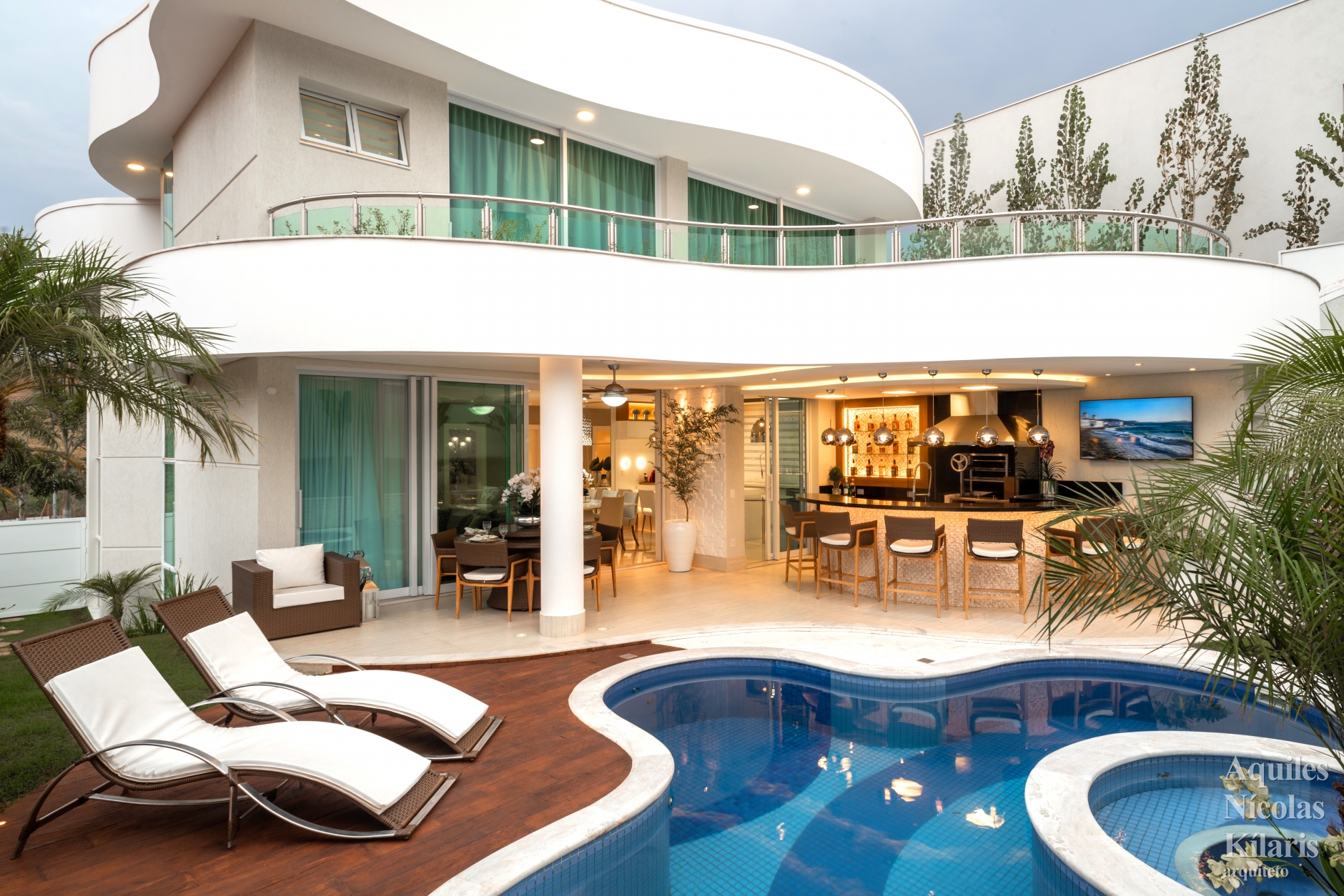 Arquiteto - Aquiles NÃ­colas KÃ­laris - Projetos Residenciais - Casa Ceci