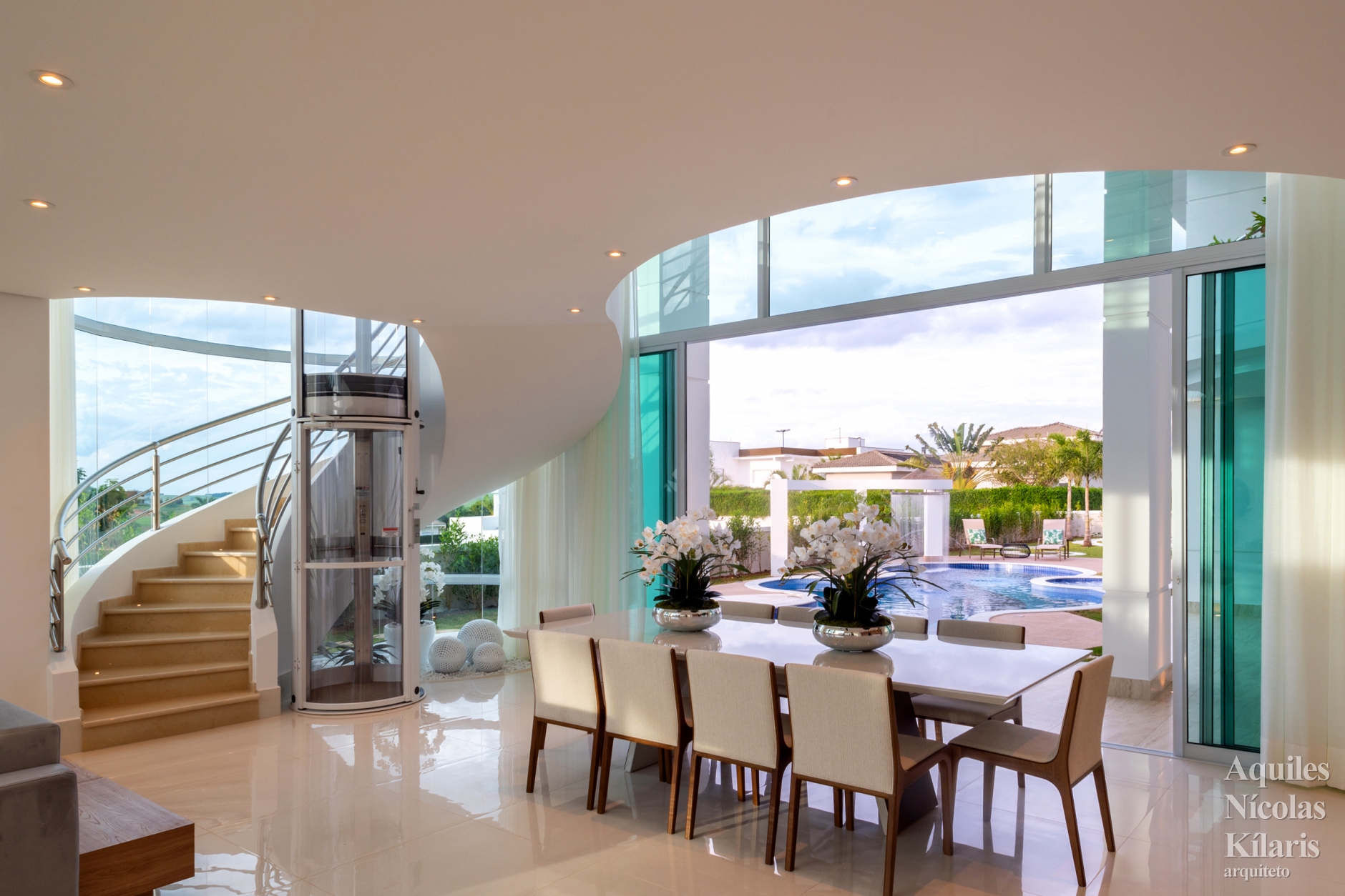 Arquiteto - Aquiles NÃ­colas KÃ­laris - Residential Projects - De La Torre House