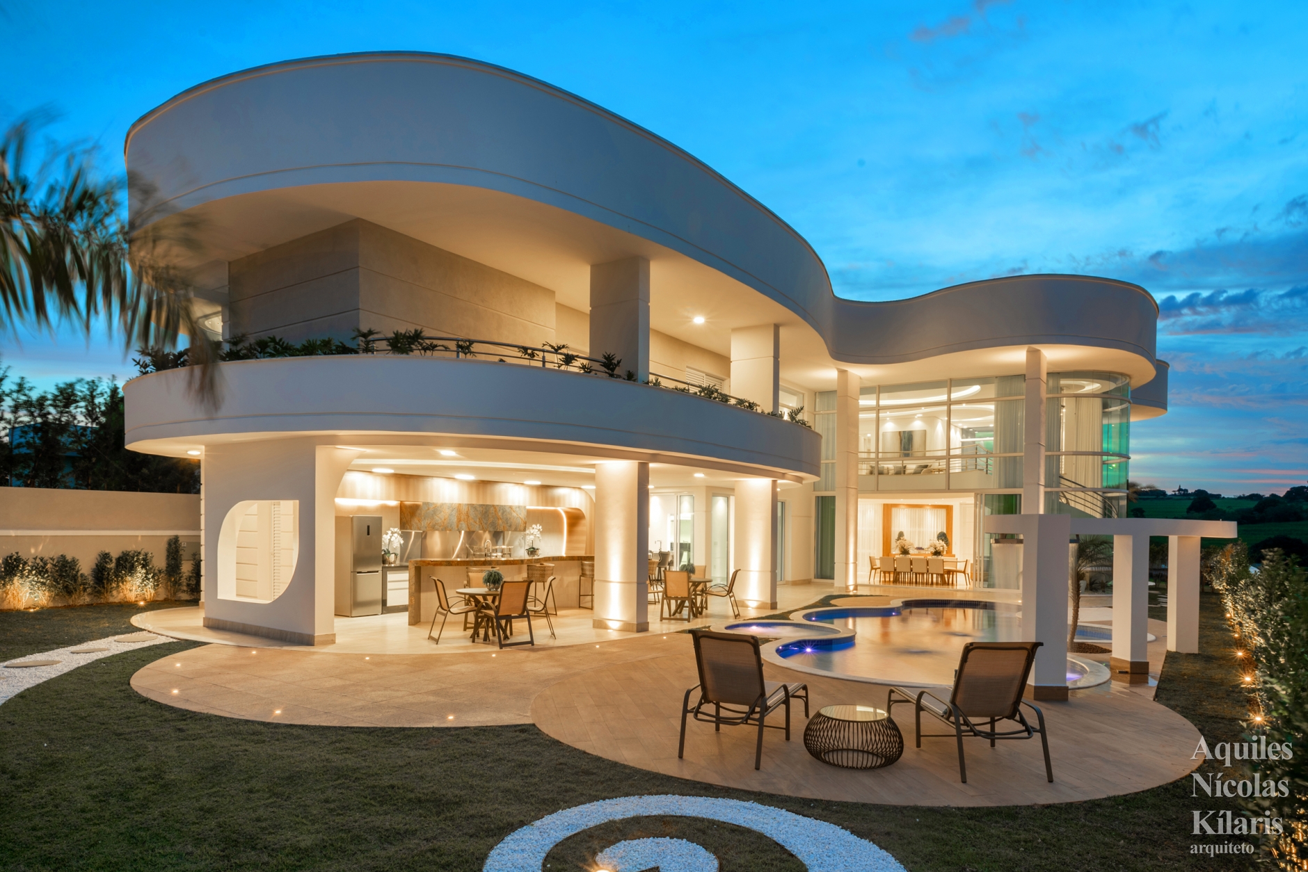 Arquiteto - Aquiles NÃ­colas KÃ­laris - Residential Projects - De La Torre House