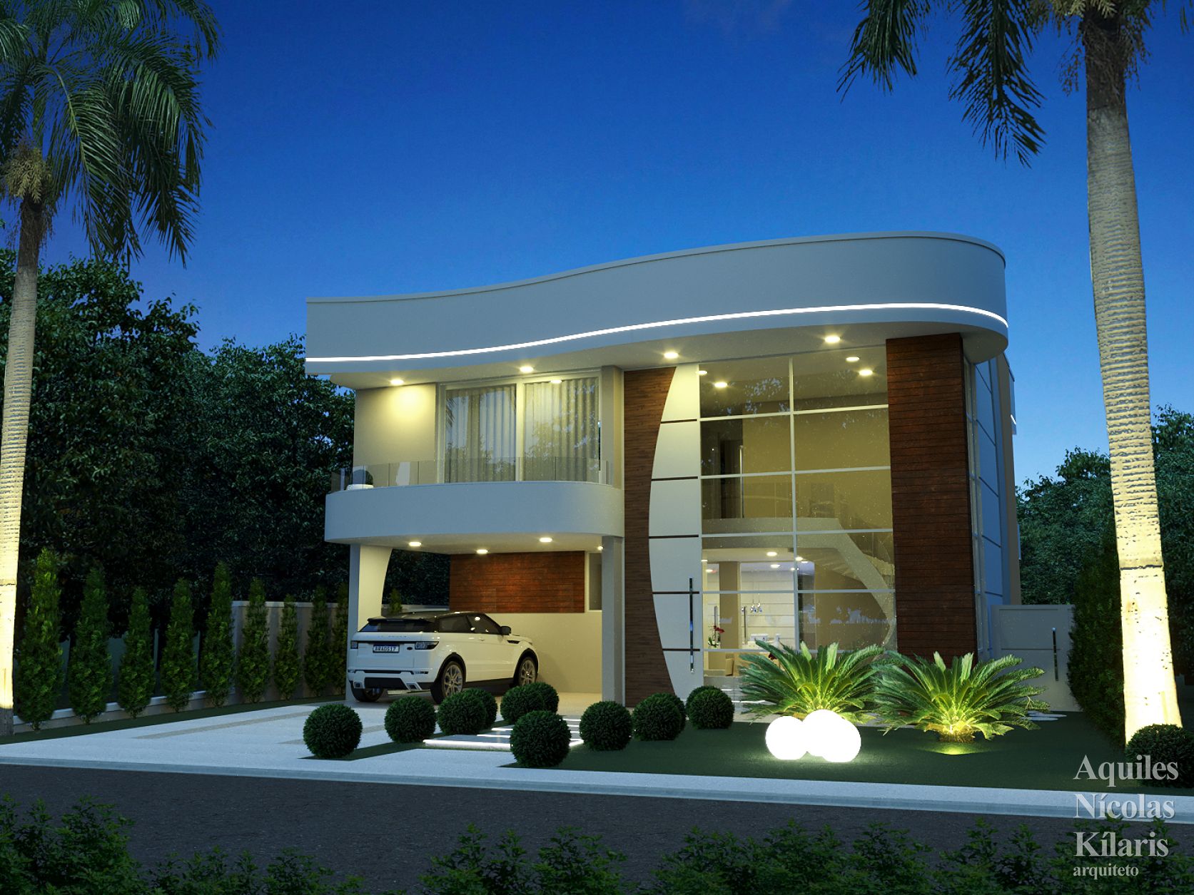 Arquiteto - Aquiles Nícolas Kílaris - Projetos Residenciais - Projeto Manaus II - AM 