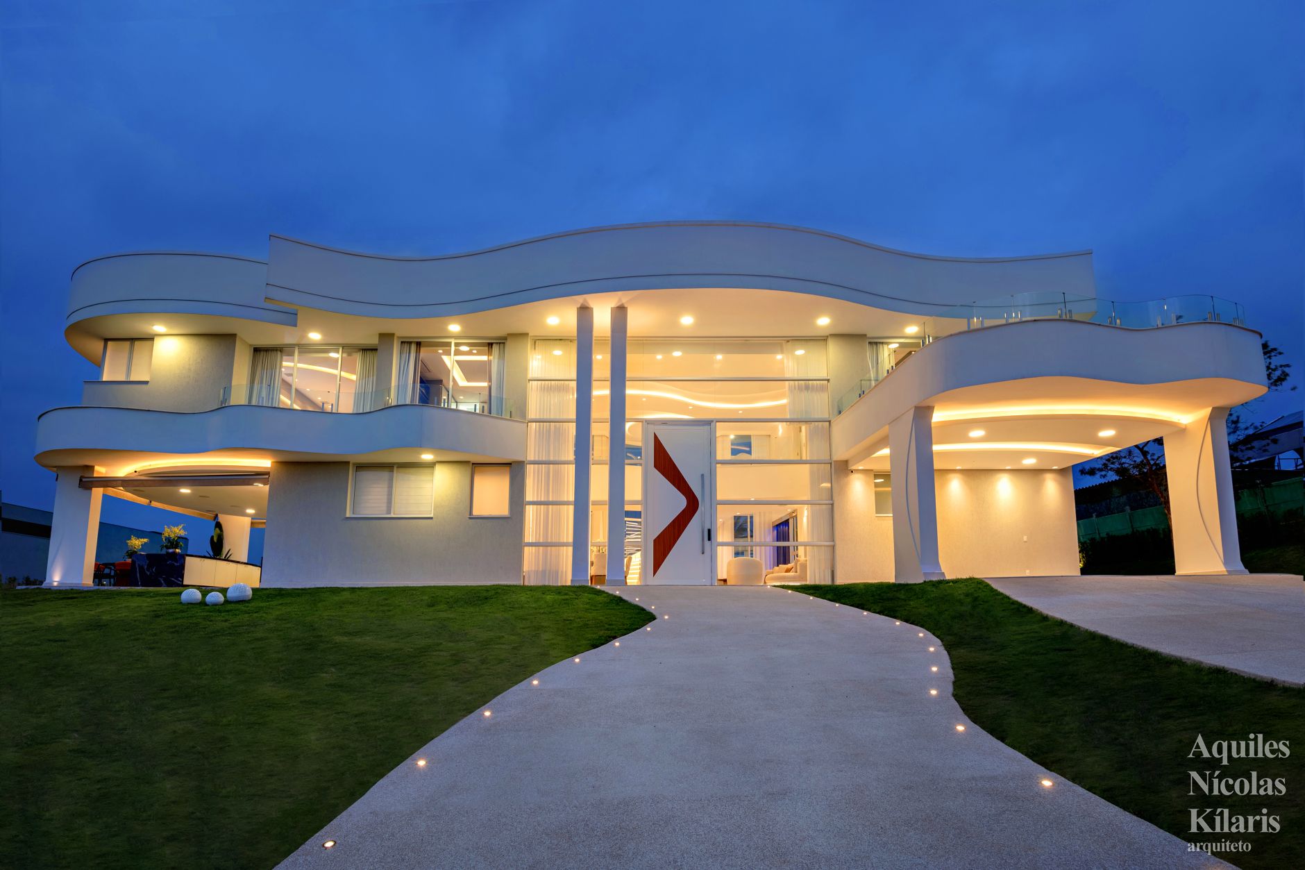 Arquiteto - Aquiles Nícolas Kílaris - Projetos Residenciais - Casa Paloza