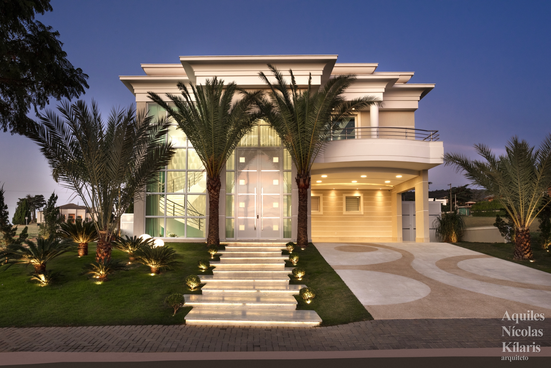 Arquiteto - Aquiles NÃ­colas KÃ­laris - Projetos Residenciais - Casa Japy Golf