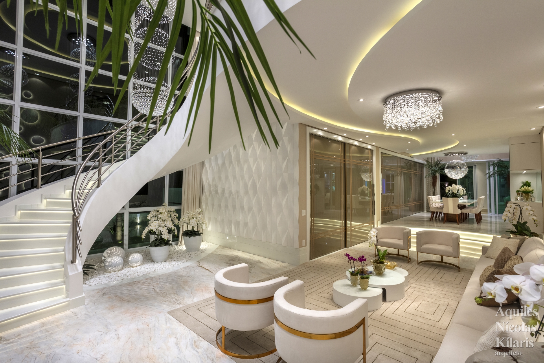 Arquiteto - Aquiles NÃ­colas KÃ­laris - Projetos Residenciais - Casa Japy Golf