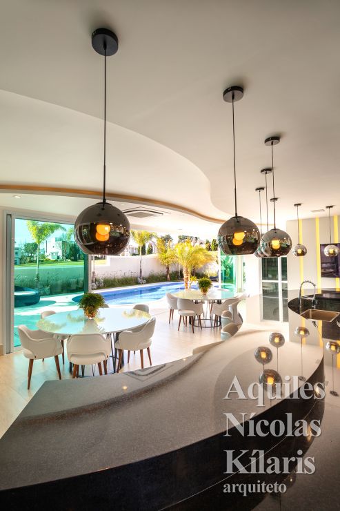 Arquiteto - Aquiles NÃ­colas KÃ­laris - Projetos Residenciais - Casa Japy Golf