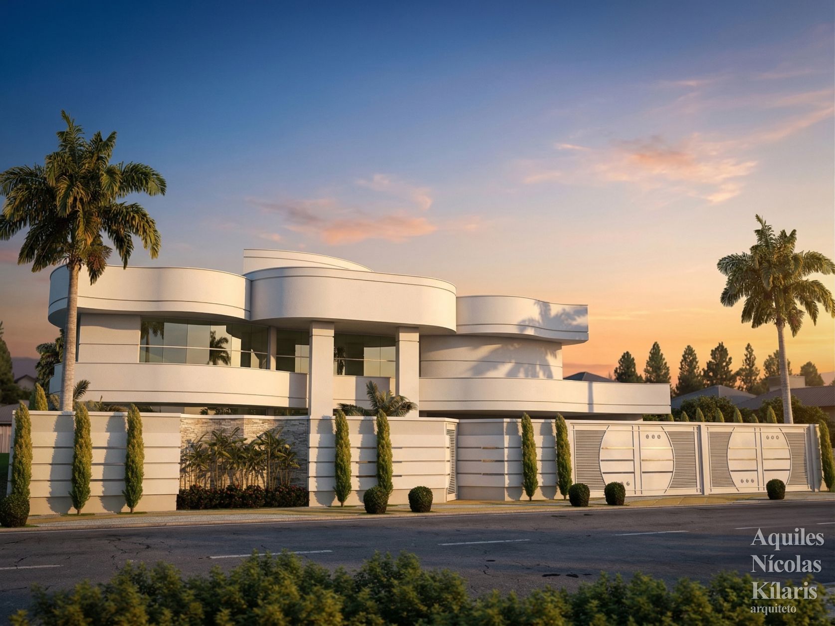 Arquiteto - Aquiles NÃ­colas KÃ­laris - Residential Projects - Projeto Murici dos Portelas - PI