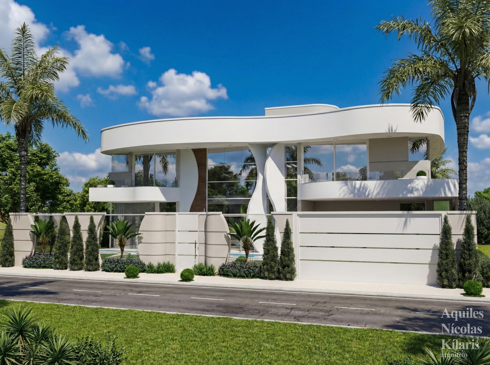 Arquiteto - Aquiles NÃ­colas KÃ­laris - Residential Projects - Projeto Goias