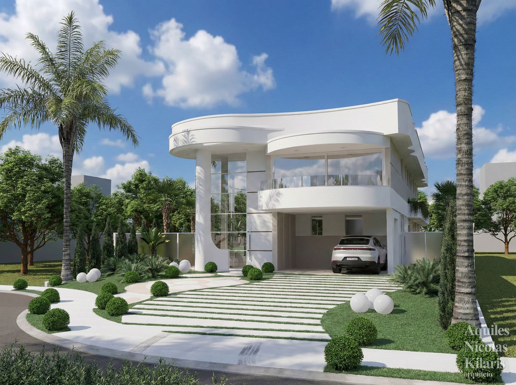 Arquiteto - Aquiles NÃ­colas KÃ­laris - Residential Projects - Projeto Sergipe