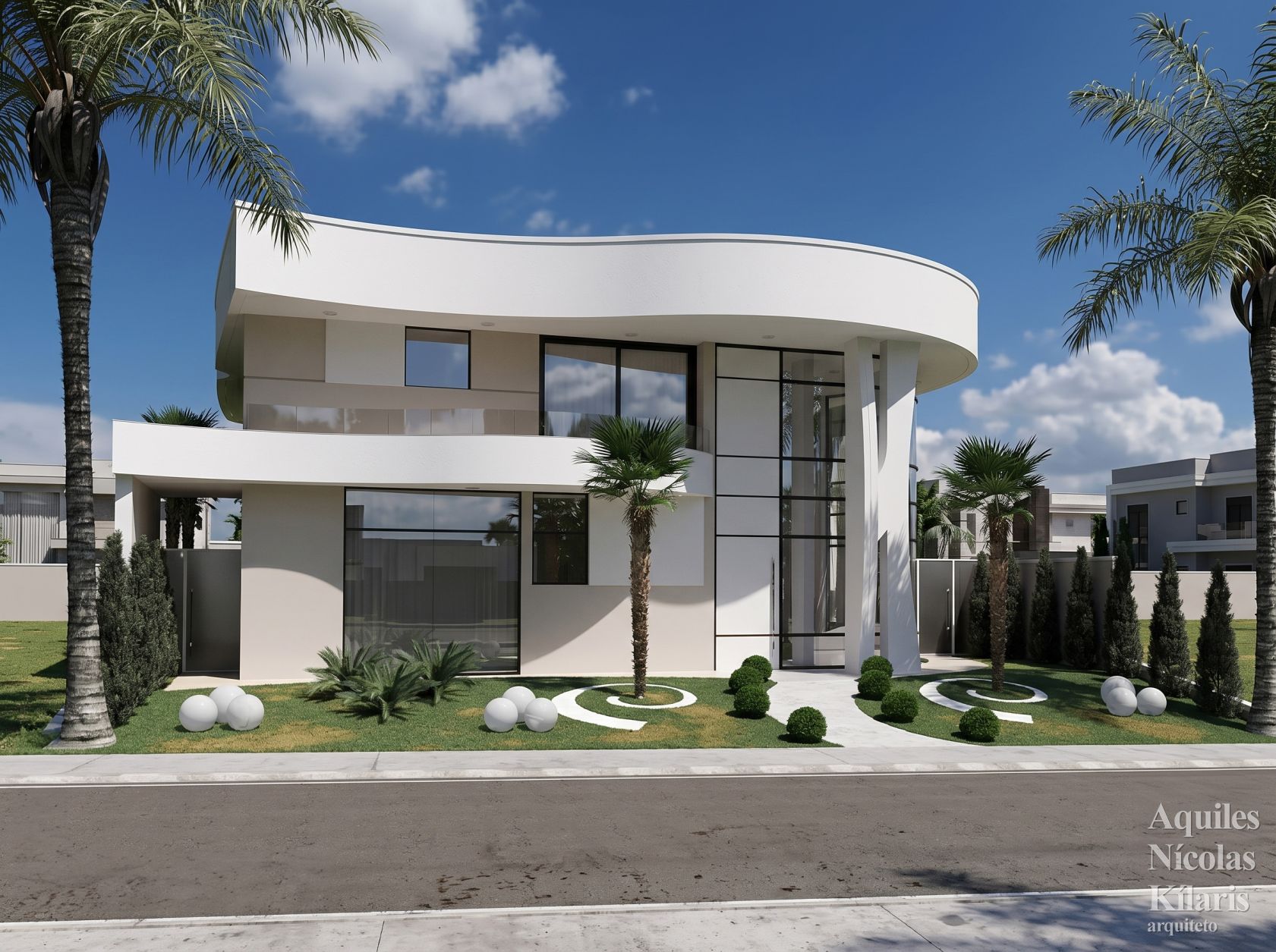 Arquiteto - Aquiles NÃ­colas KÃ­laris - Residential Projects - Projeto Bahia