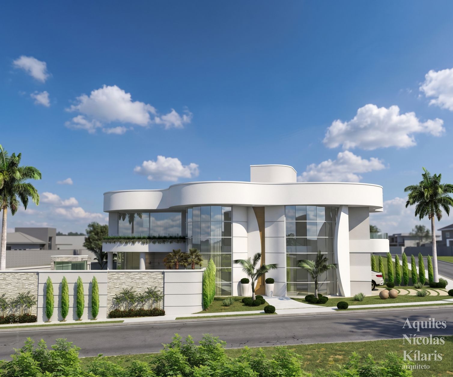 Arquiteto - Aquiles NÃ­colas KÃ­laris - Residential Projects - Project Brasilia 