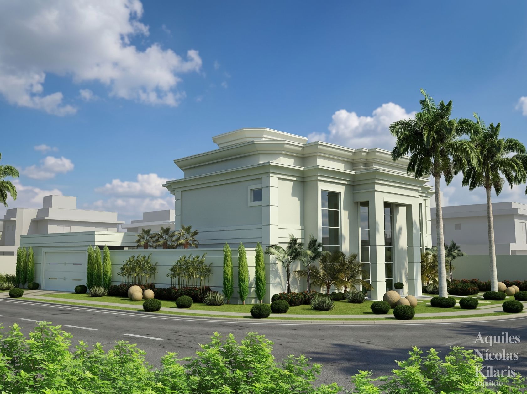 Arquiteto - Aquiles NÃ­colas KÃ­laris - Residential Projects - Projeto TrÃªs Lagoas - MS