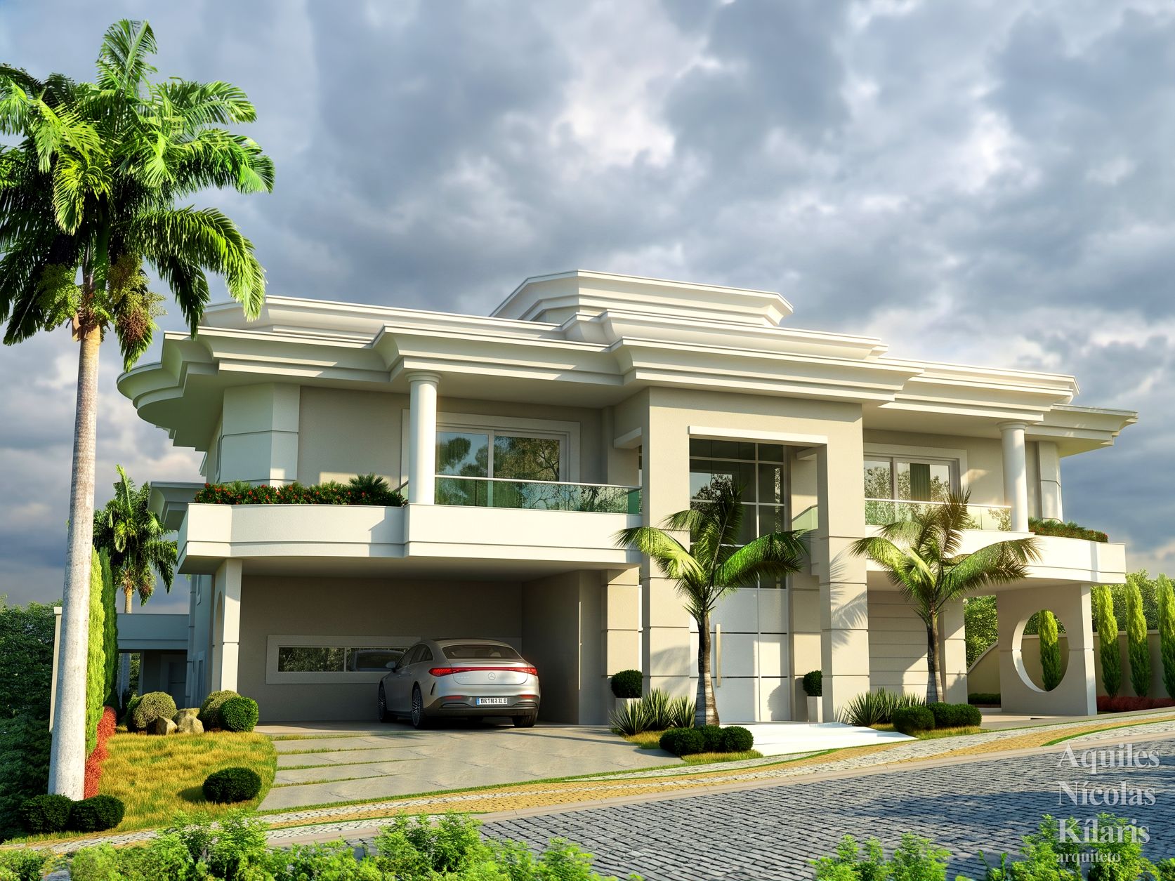 Arquiteto - Aquiles NÃ­colas KÃ­laris - Residential Projects - Projeto SÃ£o JoÃ£o Del Rei II - MG