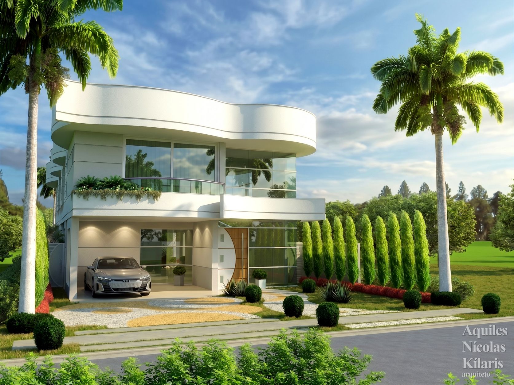 Arquiteto - Aquiles NÃ­colas KÃ­laris - Residential Projects - Projeto Serra - ES