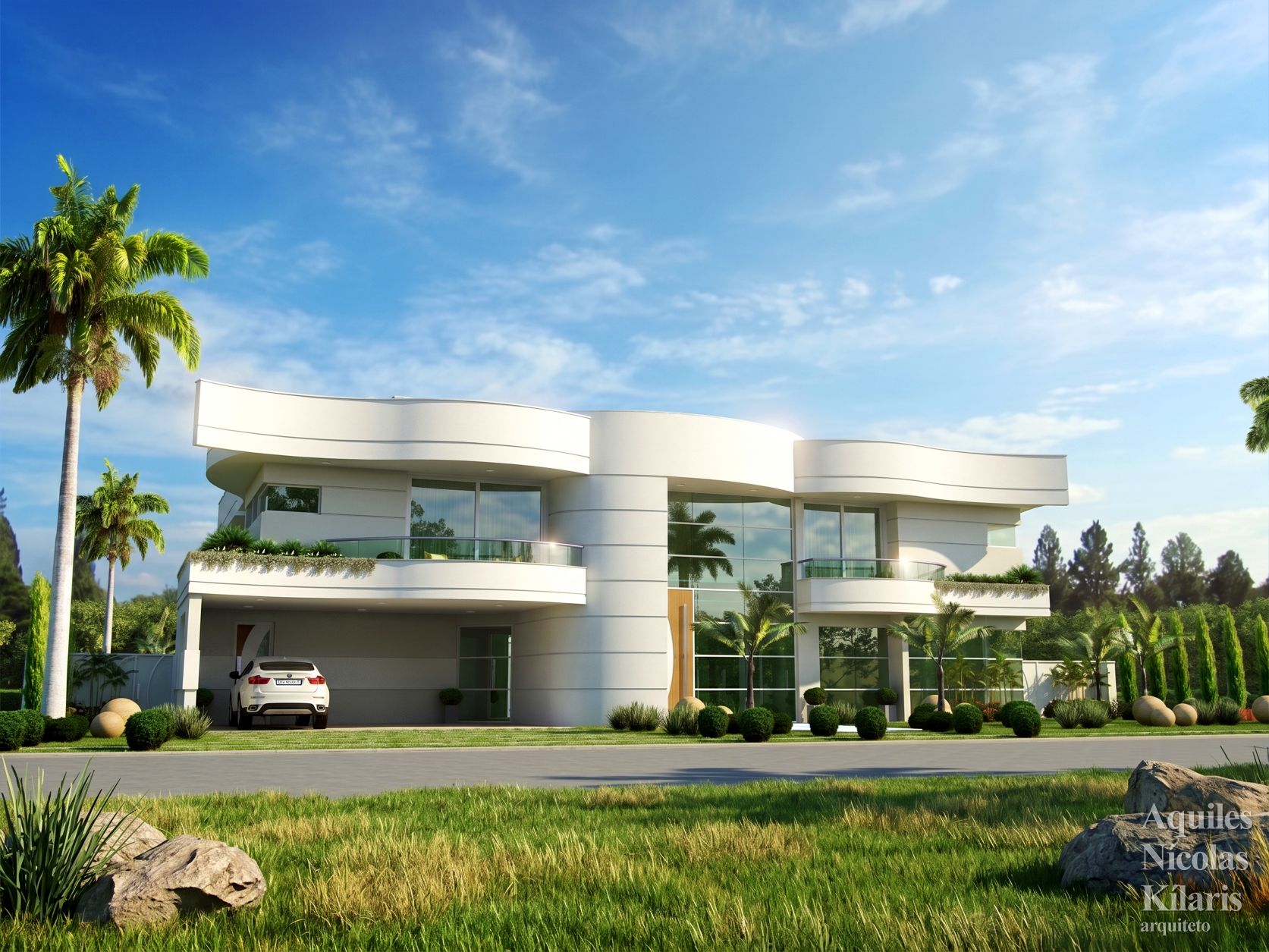 Arquiteto - Aquiles NÃ­colas KÃ­laris - Residential Projects - Projeto Betim - MG