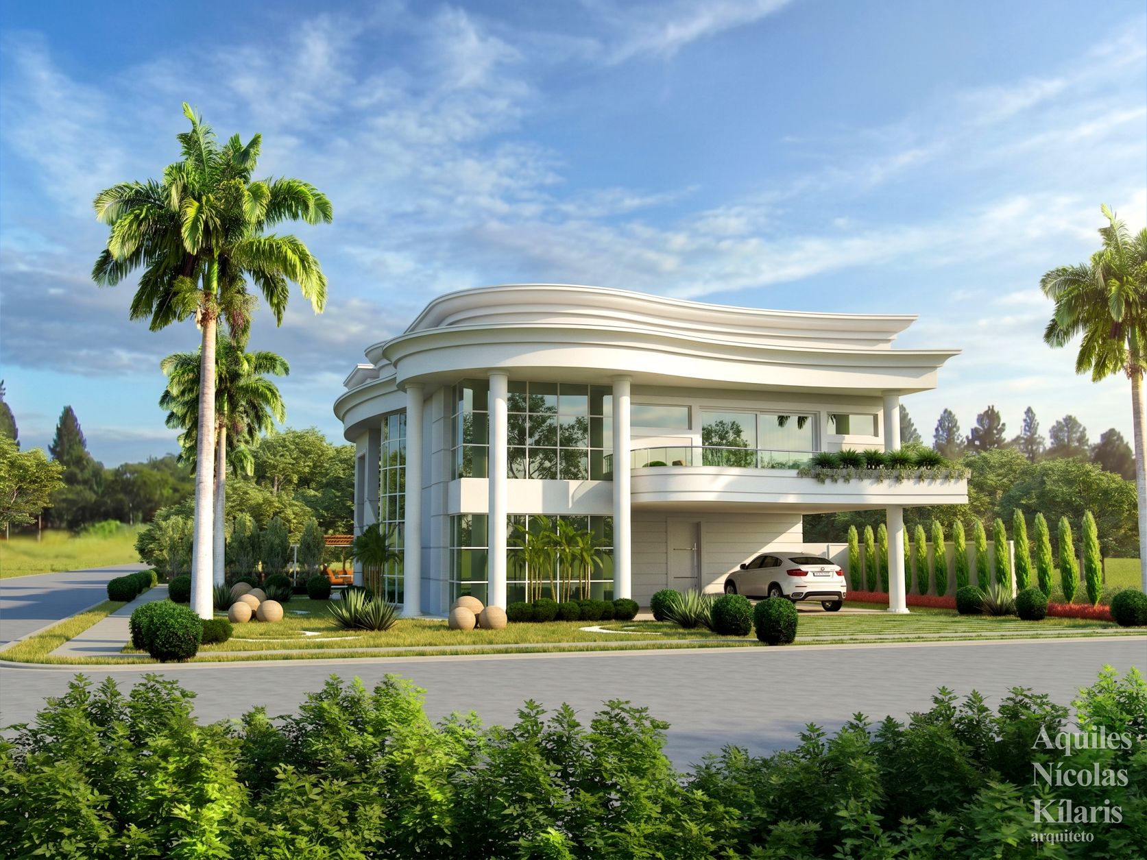 Arquiteto - Aquiles NÃ­colas KÃ­laris - Residential Projects - Projeto Lagoa Santa - MG