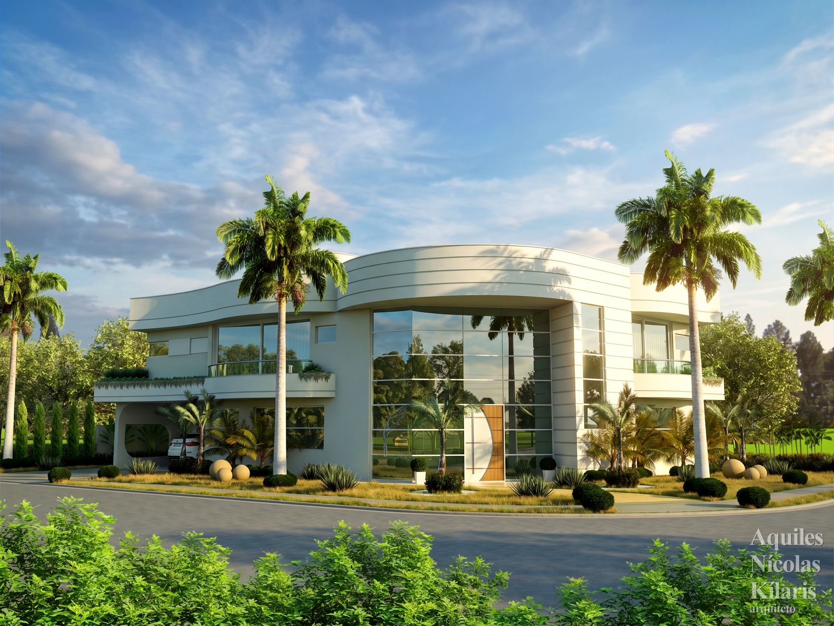Arquiteto - Aquiles NÃ­colas KÃ­laris - Residential Projects -  Projeto C dos Goytacazes - RJ
