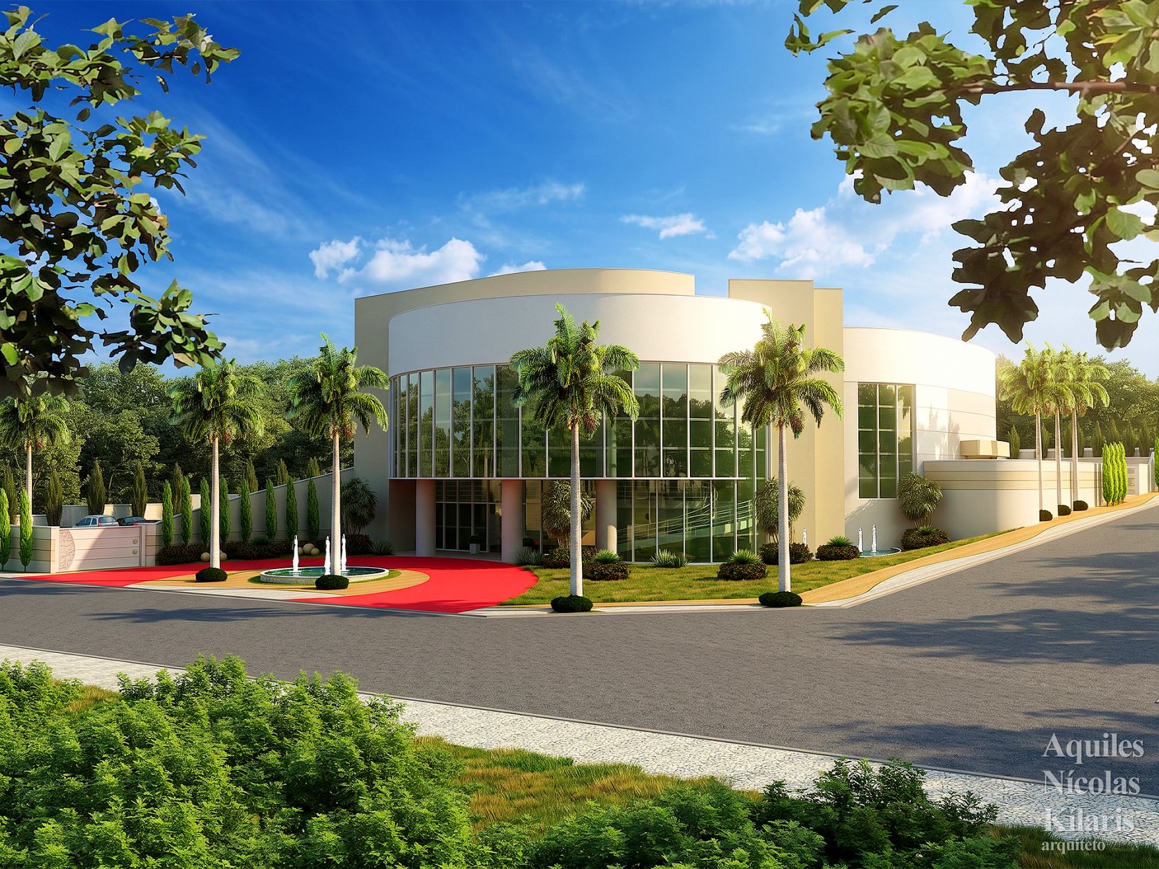 Arquiteto - Aquiles NÃ­colas KÃ­laris - Corporate Projects - SalÃ£o de festas Araraquara