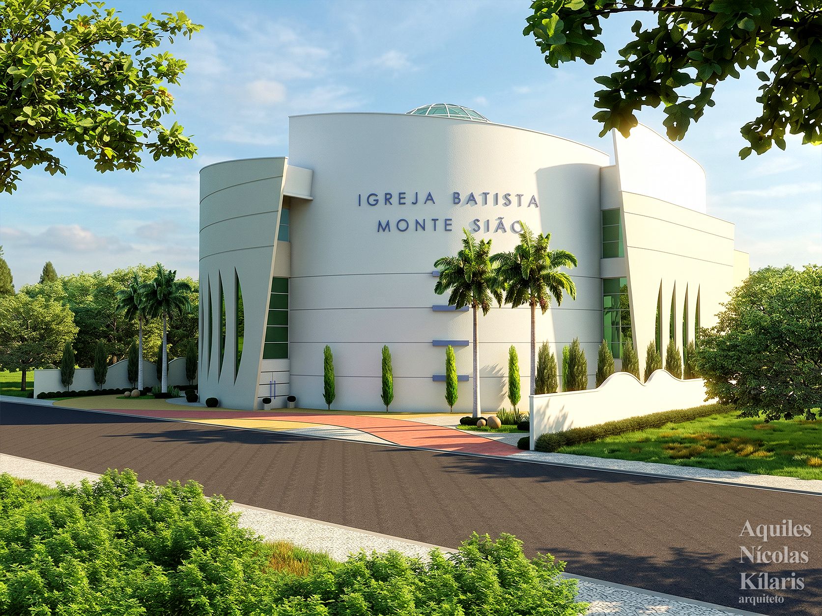 Arquiteto - Aquiles NÃ­colas KÃ­laris - Corporate Projects - Igreja Batista Monte SiÃ£o